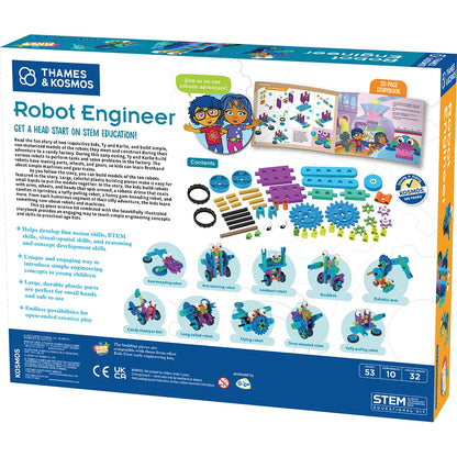 Robot Engineering Kit and Storybook