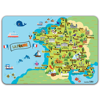 Learn About France Placemat Sets