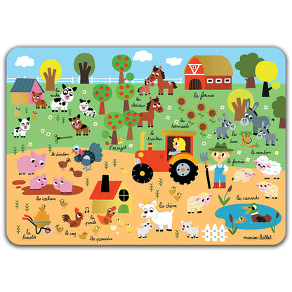 Learn About France Placemat Sets
