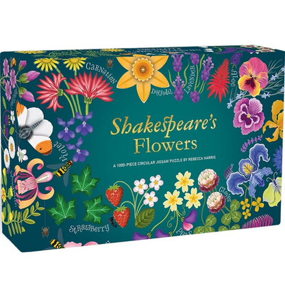 Shakespeare’s Flowers: 1,000-Piece Puzzle