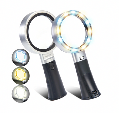 10X Magnifying Glass with Lights