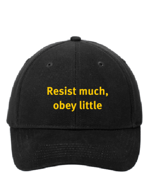 Walt Whitman “Resist” Baseball Cap