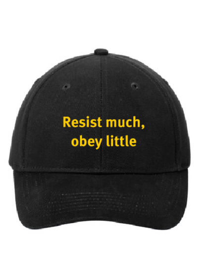 Walt Whitman “Resist” Baseball Cap