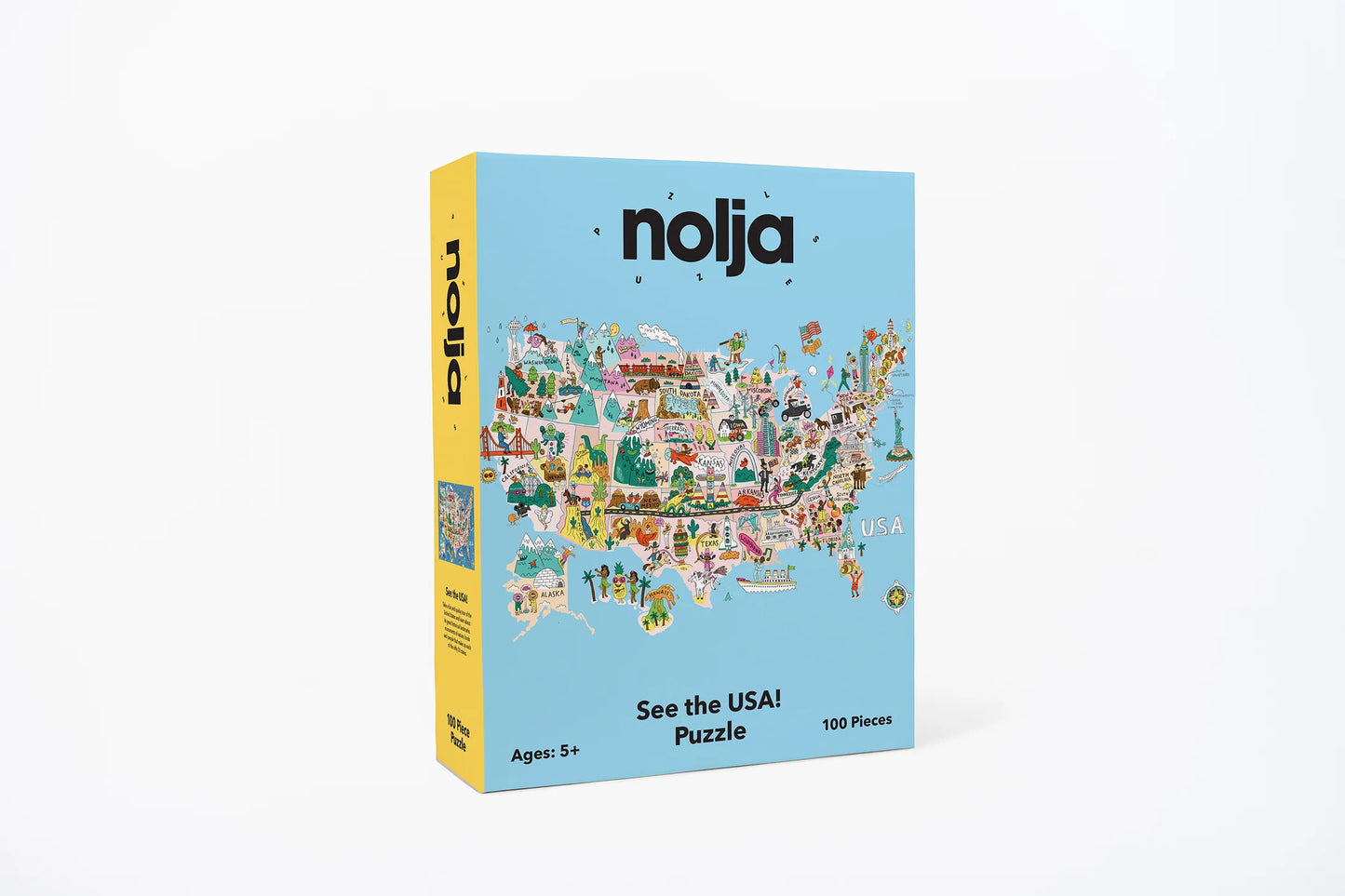 See the USA: 100-Piece Puzzle