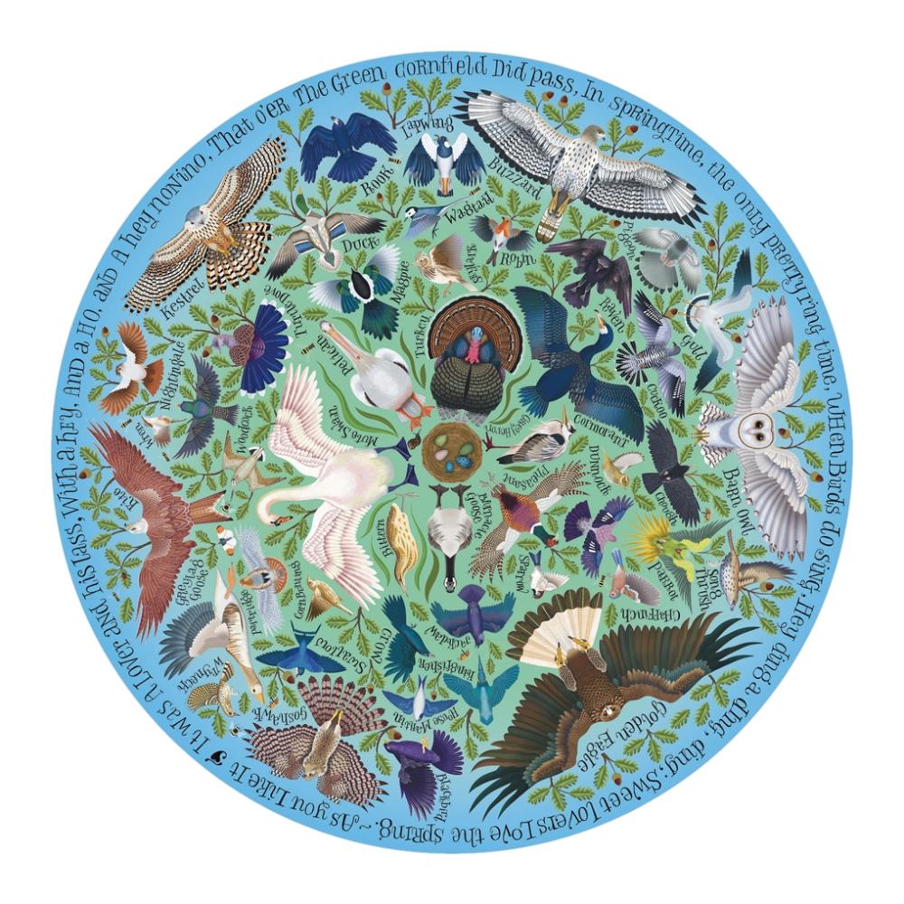 Shakespeare’s Birds: 1,000-Piece Puzzle