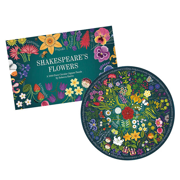 Shakespeare’s Flowers: 1,000-Piece Puzzle