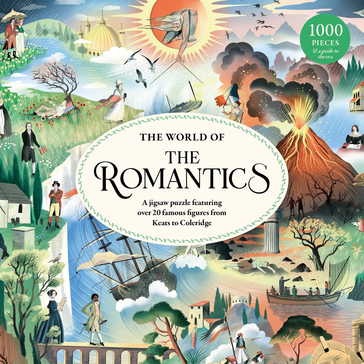 The World of the Romantics: 1,000-Piece Puzzle
