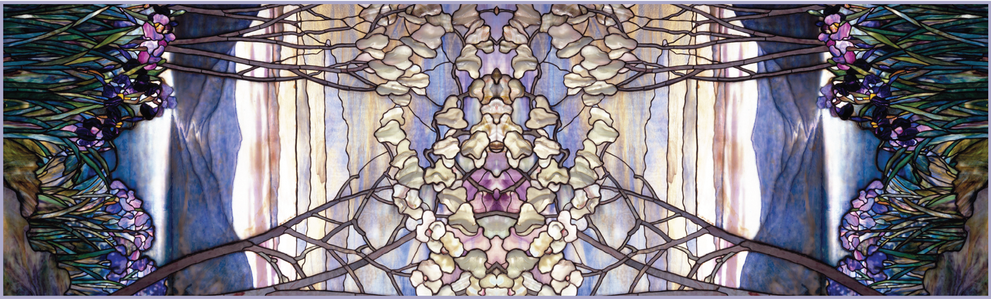 Tiffany Magnolias and Irises Silk Chiffon Scarf – The Reader's Catalog