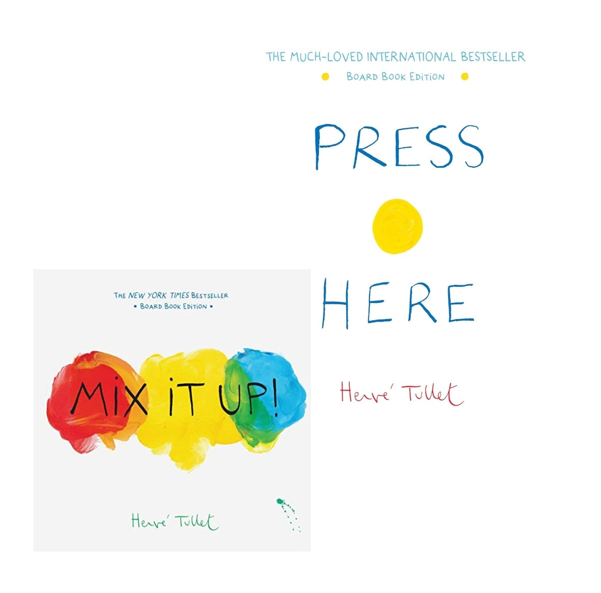 Press Here and Mix It Up Board Books