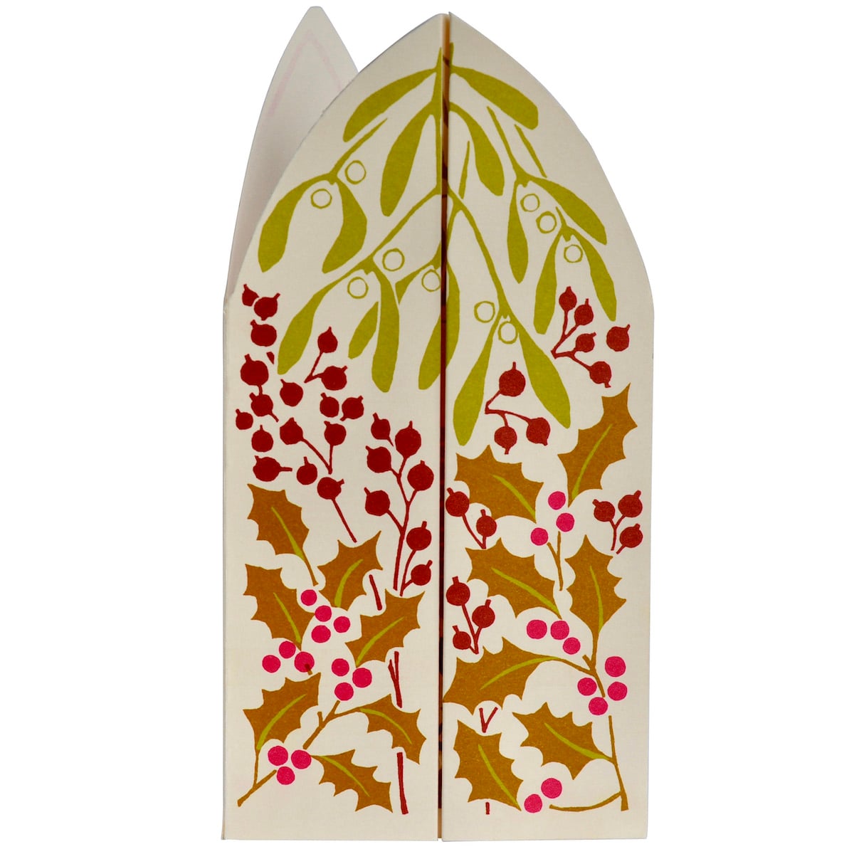 Winter Bird Triptych Holiday Card