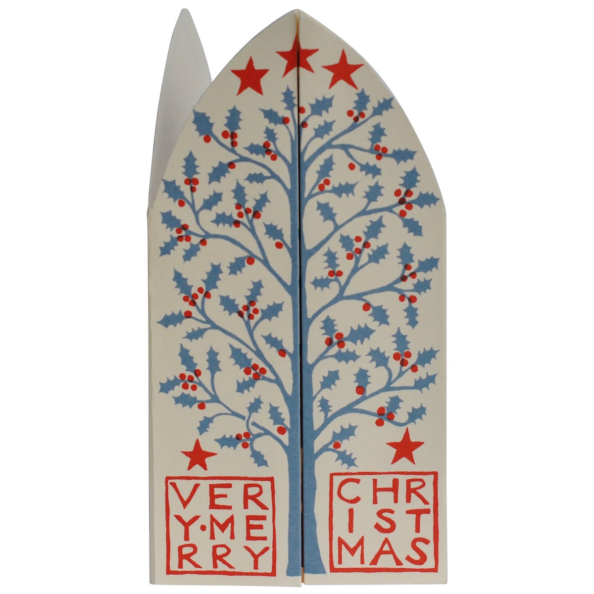 Winter Trees Triptych Holiday Card