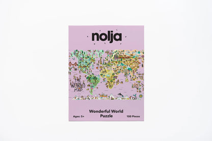 See the World: 100-Piece Puzzle