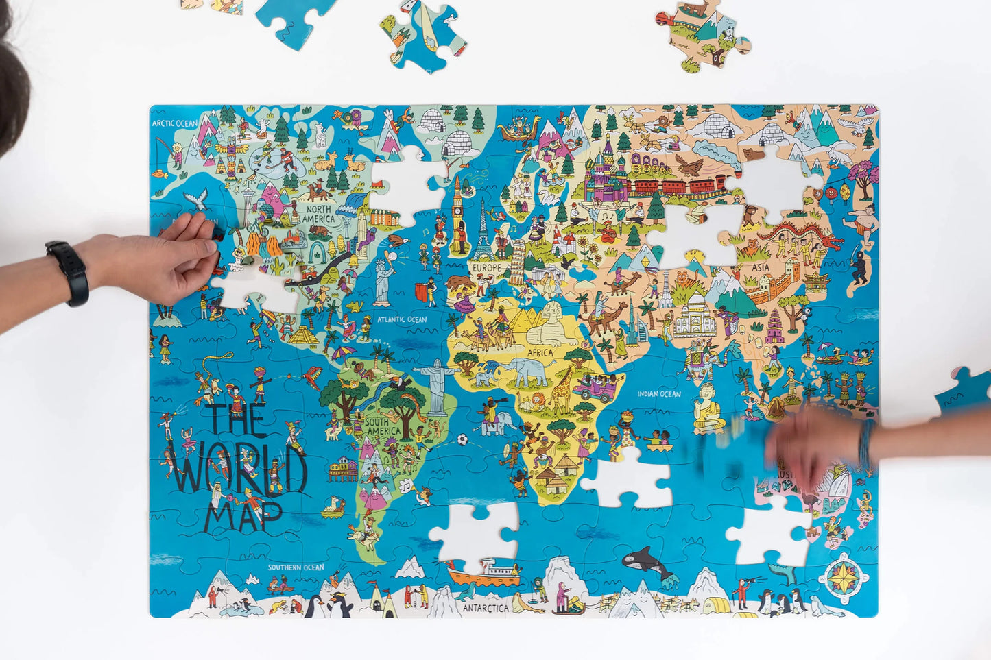 See the World: 100-Piece Puzzle