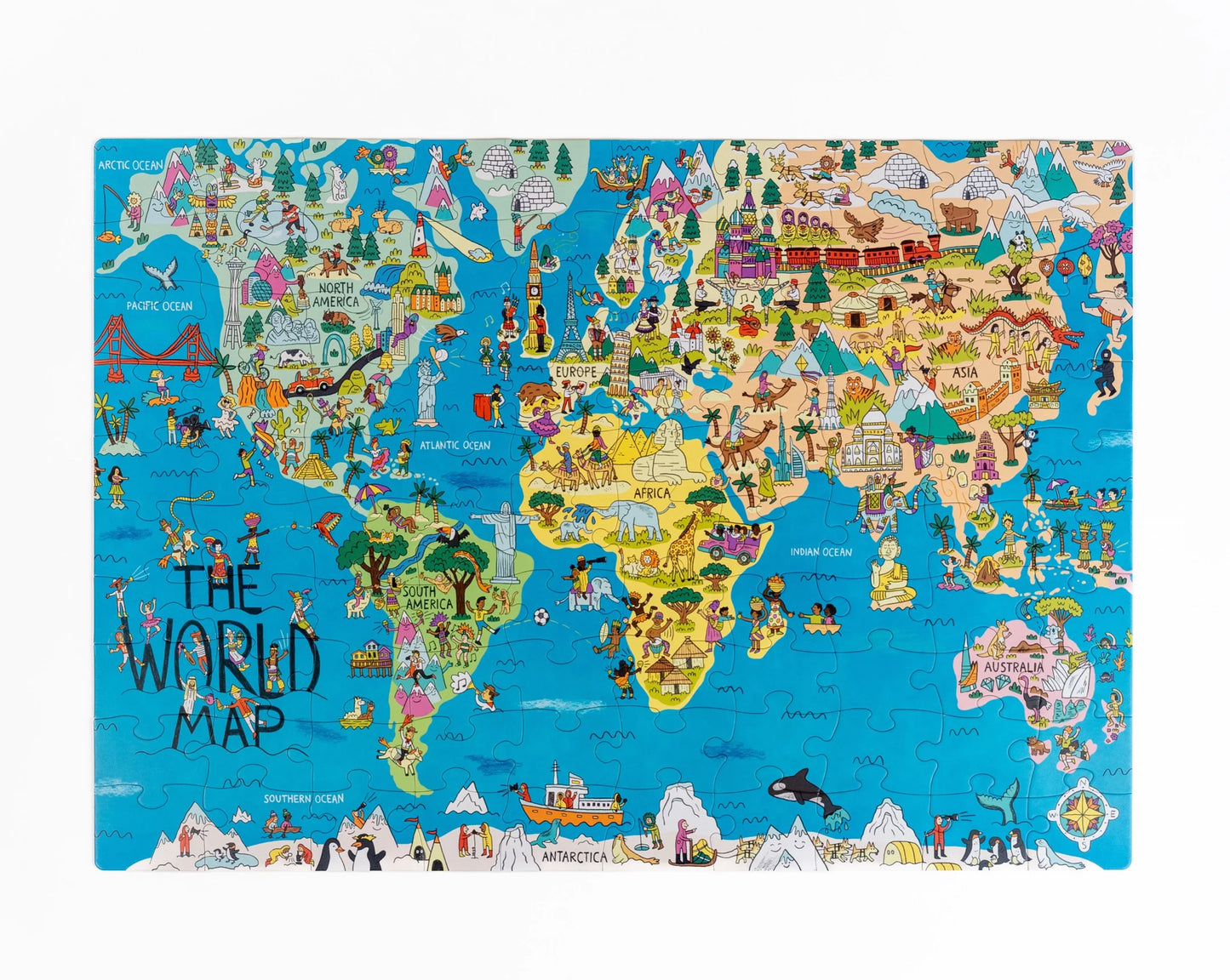 See the World: 100-Piece Puzzle