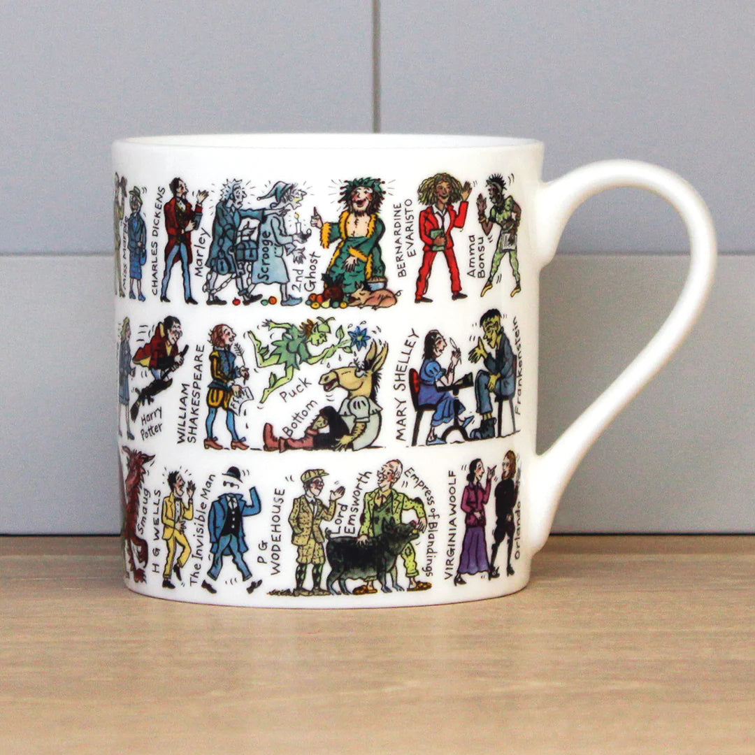 Writers and Characters Mug – The Reader's Catalog