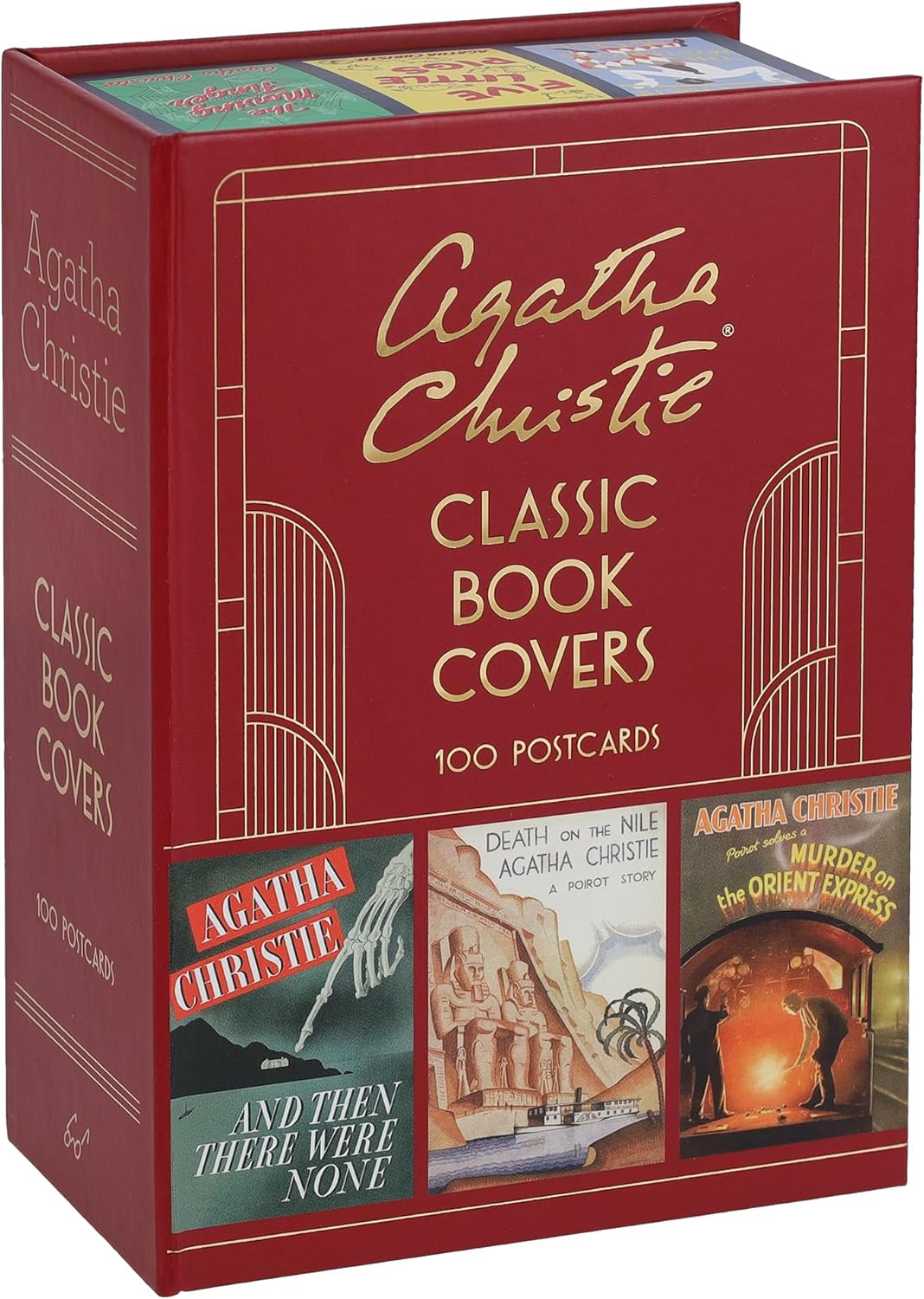 Classic Agatha Christie Covers: 100 Postcards