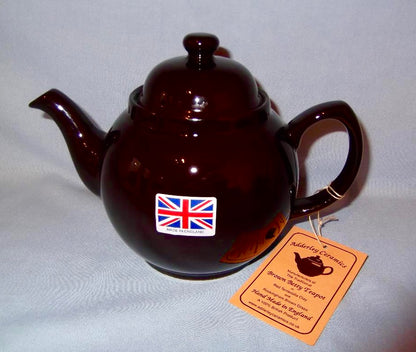 Brown Betty Tea Pot and Tea Set