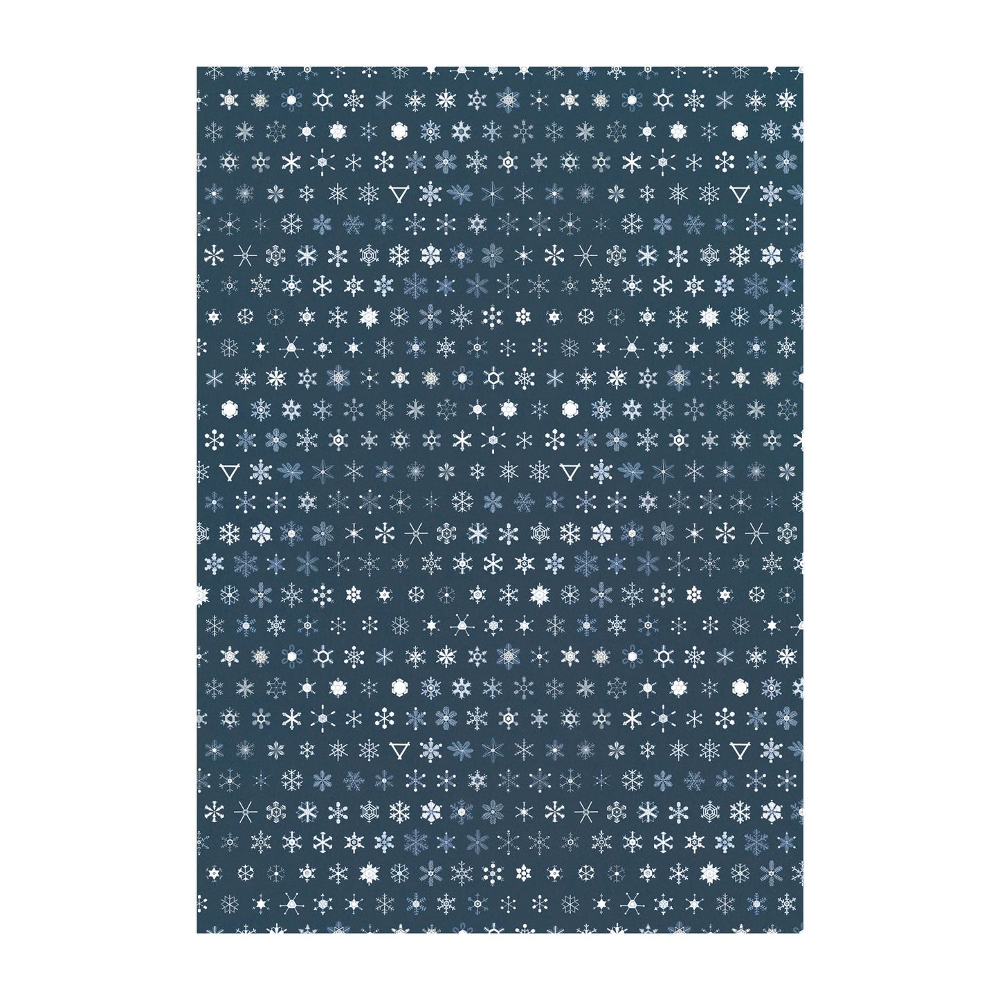 Snowflakes Wrapping Paper