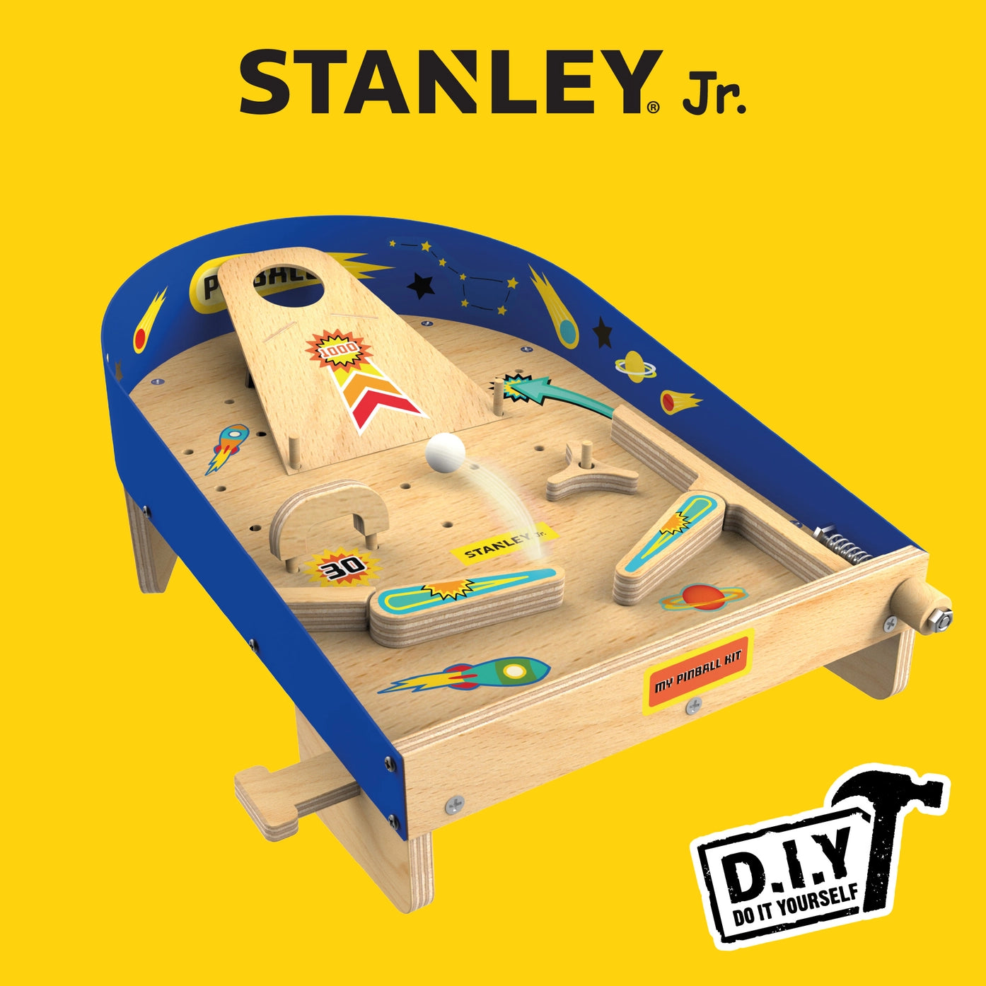 Build-Your-Own Pinball Machine Kit