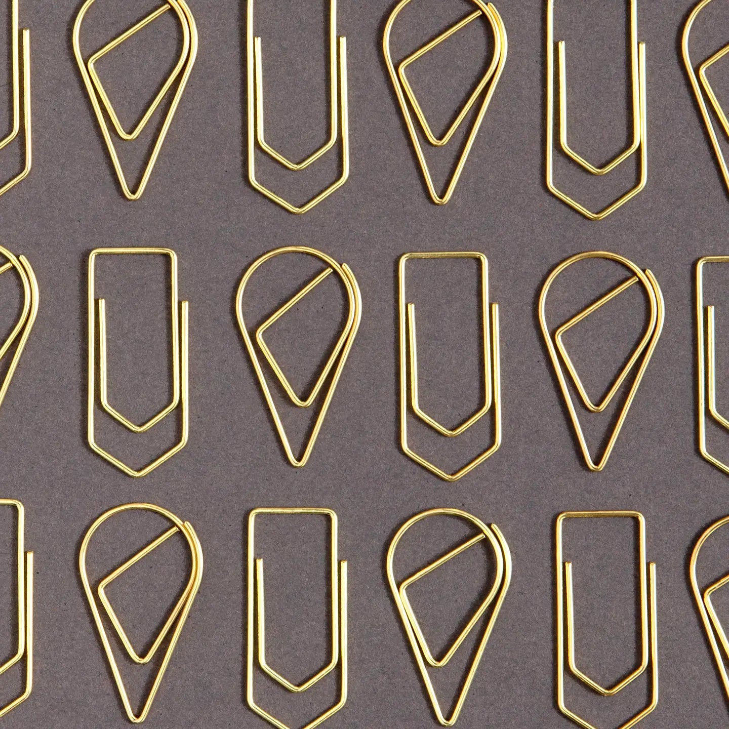 Stylish Gold Paperclips