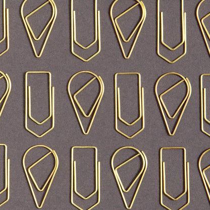 Stylish Gold Paperclips
