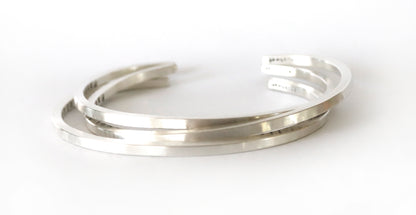 “And All the World Was Mine” Silver Bracelet