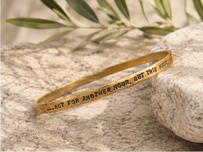 Walt Whitman Gold Happiness Bracelet