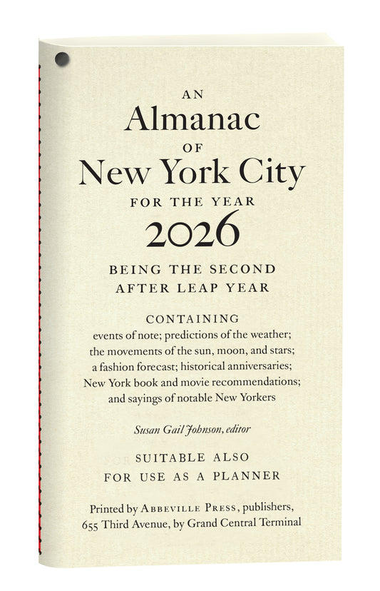 New York City Almanac and Planner, 2026