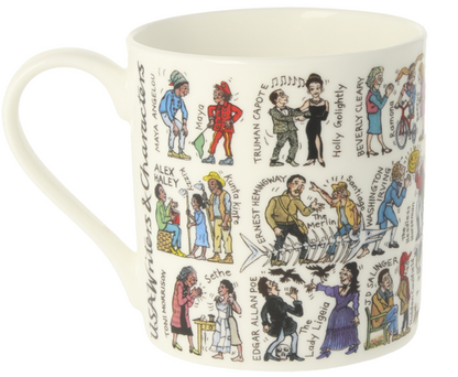 USA Writers and Characters Mug