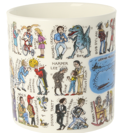 USA Writers and Characters Mug