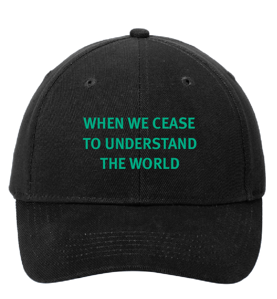 When We Cease to Understand the World NYRB Baseball Cap