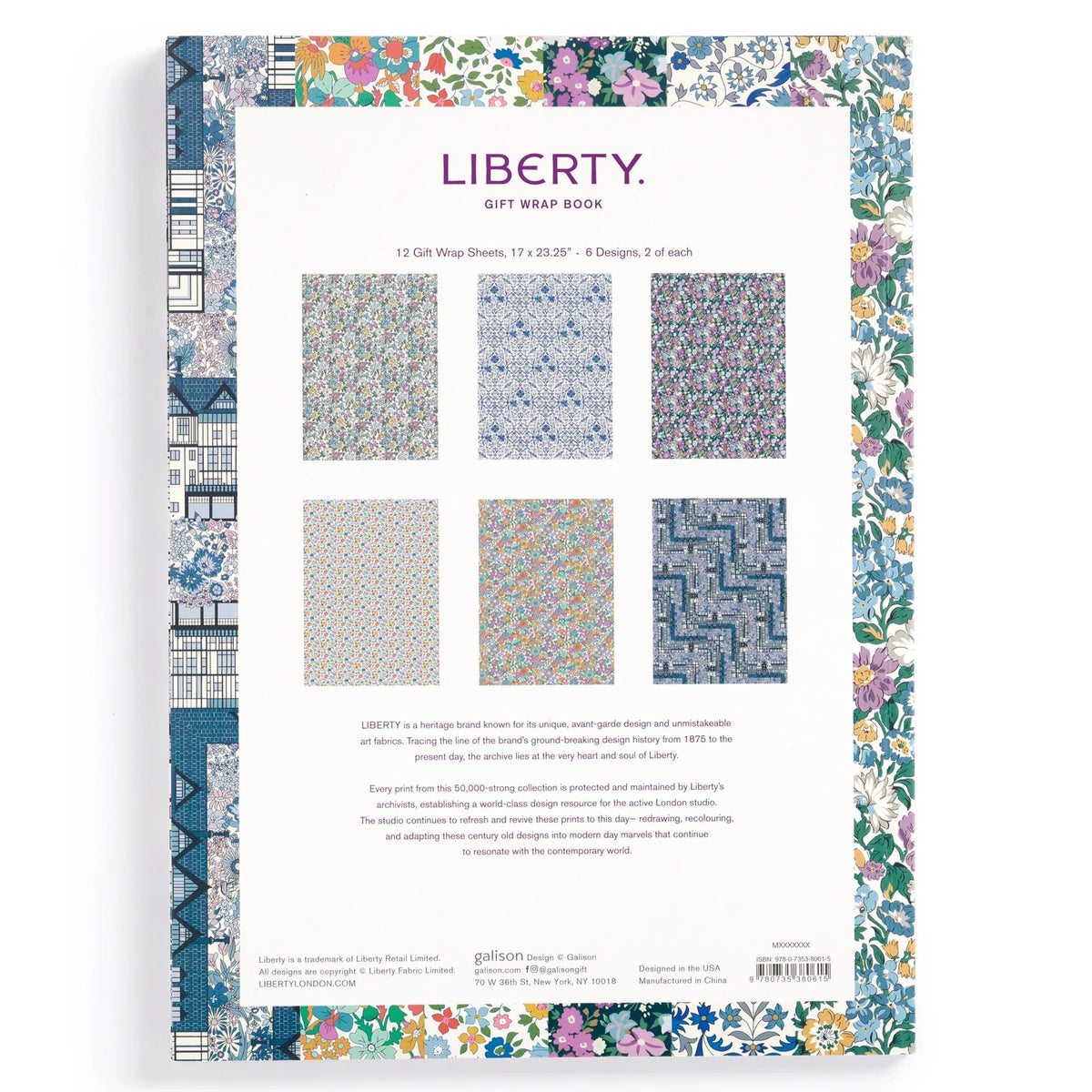 Liberty London Gift Wrap Book