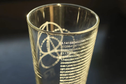 Pi 3.14... Pint Glass