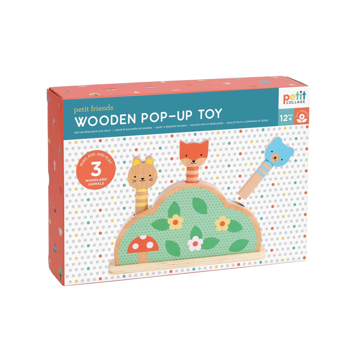 Little Friends Wooden Pop-Up Toy