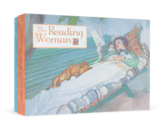 Reading Woman Notecard Set