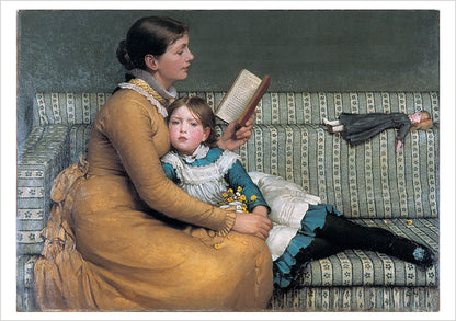 Reading Woman Notecard Set