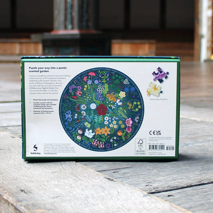 Shakespeare’s Flowers: 1,000-Piece Puzzle