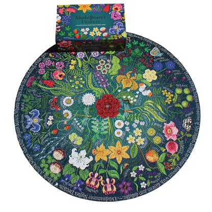 Shakespeare’s Flowers: 1,000-Piece Puzzle