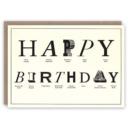 The Old-School Birthday Card Collection