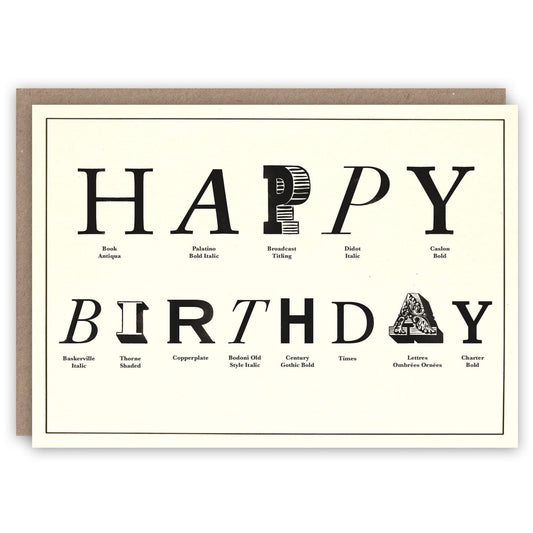 The Old-School Birthday Card Collection