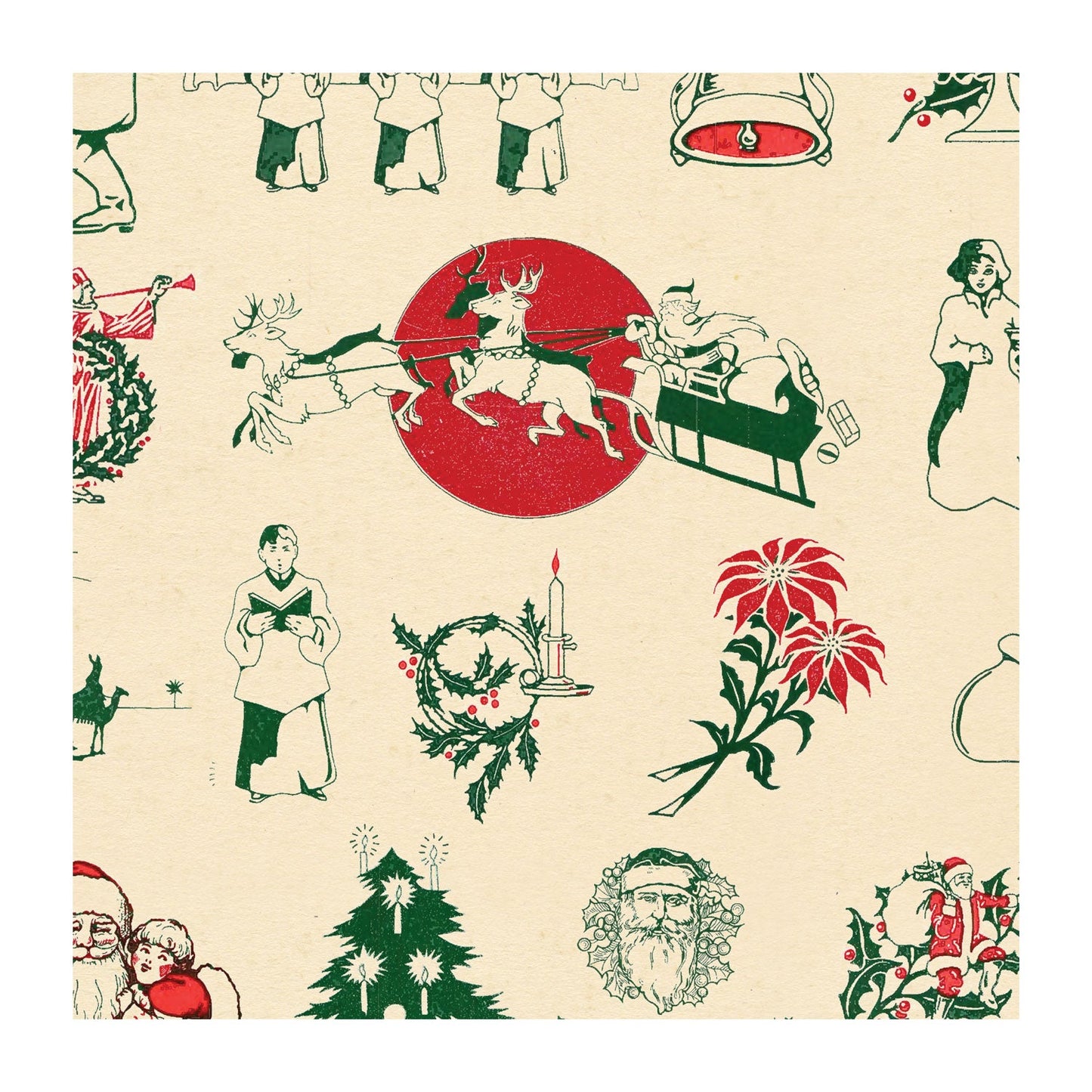 Vintage Christmas Wrapping Paper