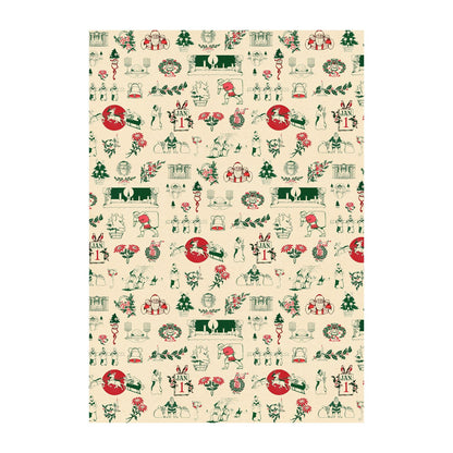 Vintage Christmas Wrapping Paper