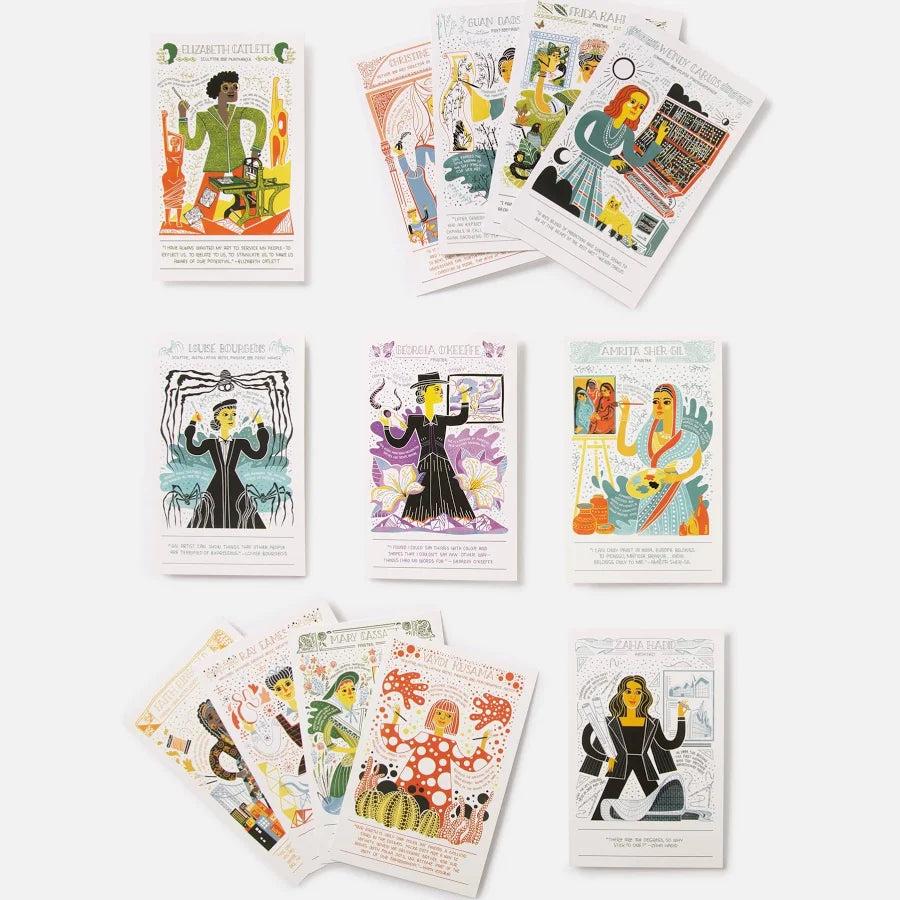 Women in Art Postcard Set