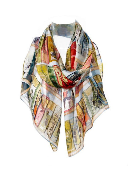 Bodleian Libraries Silk Chiffon Scarf