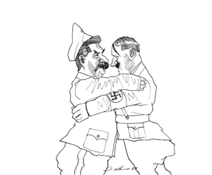 Stalin and Hitler