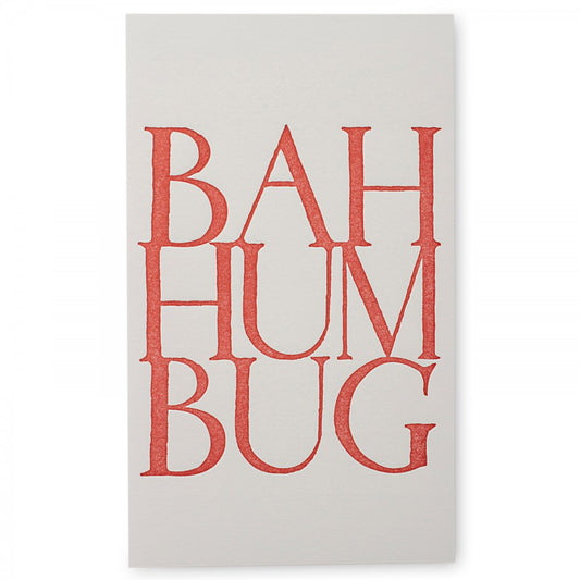 Bah Humbug Notecards