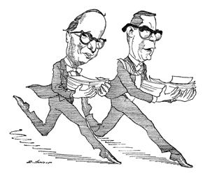 Arthur Schlesinger and Theodore Sorensen