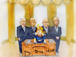 Donald Trump, Rex Tillerson, John Kelly, H.R. McMaster, James Mattis
