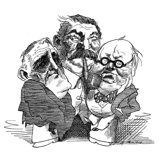 Roosevelt, Stalin and Churchill