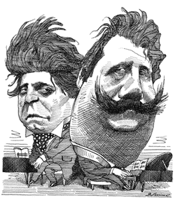 Ruggero Leoncavallo and Pietro Mascagni